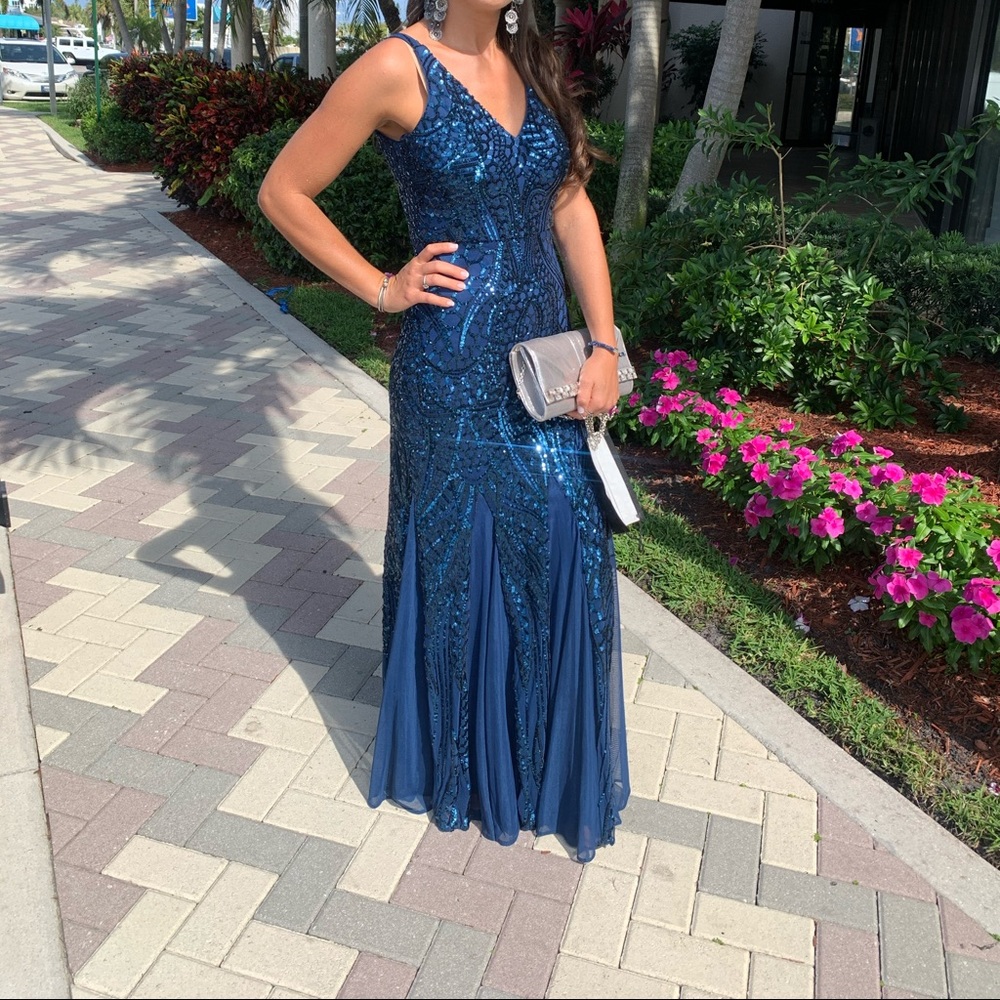 NW Peacock Ling formal dress